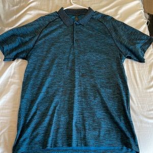 Lululemon metal vent collared shirt
